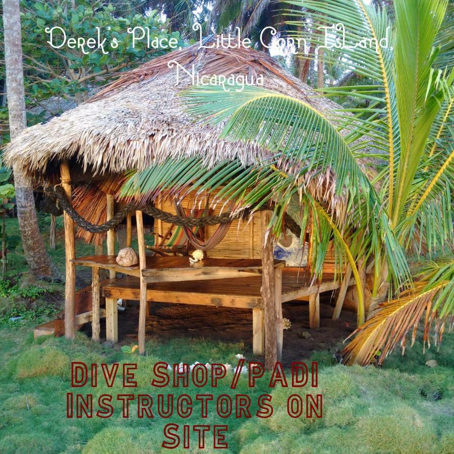 Derek's Place Eco-Lodge Islas del Maíz Habitación foto